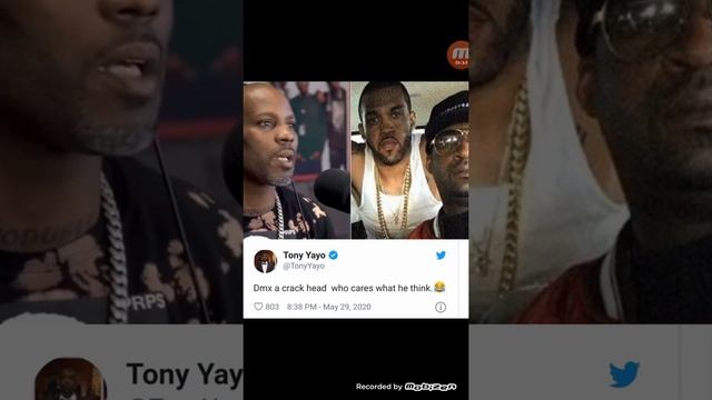 Tony Yayo Snaps Back At DMX, Calls Him A "Crack Head" смотреть онлайн