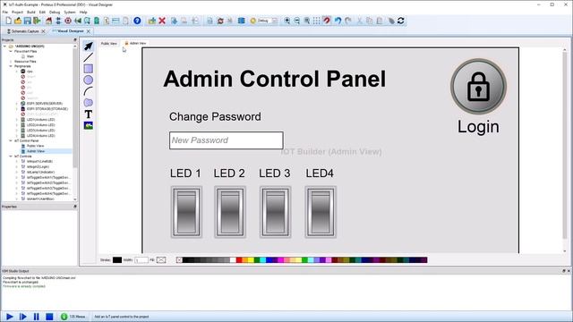 IoT Builder Arduino Authorisation Controls смотреть онлайн