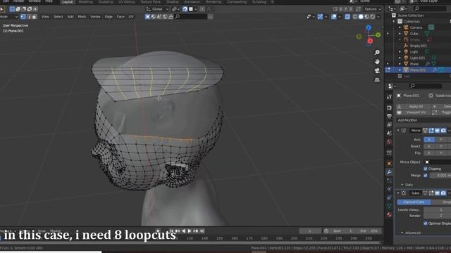 Blender retopology trick with PolyQuilt and loopTools add-ons смотреть онлайн