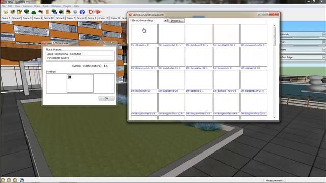 SketchUp Plugin tutorial : Land F-X for landscape design смотреть онлайн