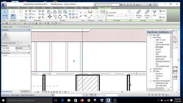 The anotate elements as the basis of working drawing in Revit смотреть онлайн