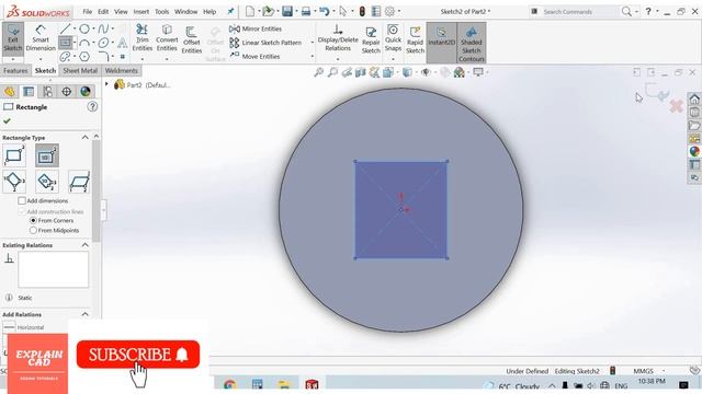 SOLIDWORKS TUTORIAL 2022 | HOW TO USE LOFTED CUT IN SOLIDWORKS | SOLIDWORKS FOR BEGINNERS 2022 | смотреть онлайн