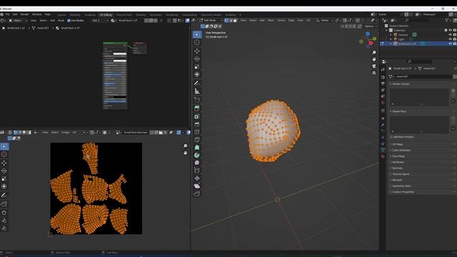 Create Low Poly Rocks With Blender 3.3 Sculpting + Texture Painting TUTORIAL INTERMEDIATE LVL