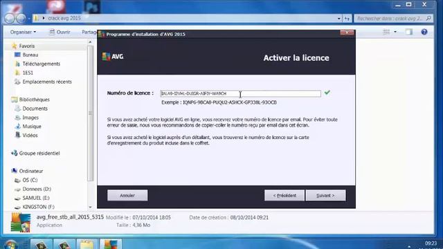 [TUTO] cracker AVG internet security 2015 FR смотреть онлайн