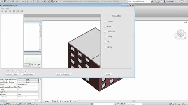 Revit with DesignBuilder AddIn смотреть онлайн