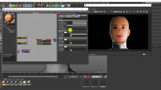 Cinema 4D: Get Realistic Skin tone with Redshift Shader || Multi-SSS Channel Breakdown смотреть онлайн