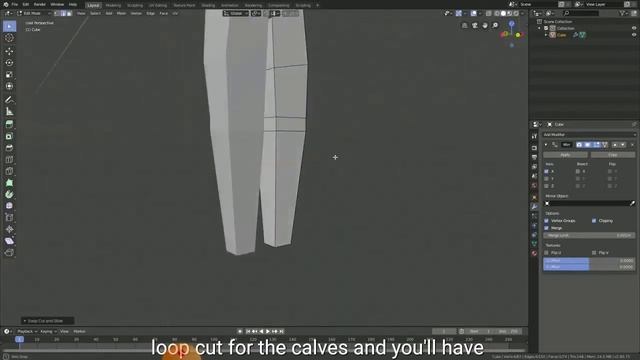 how to create human lowpoly charecter blender 2.8 смотреть онлайн