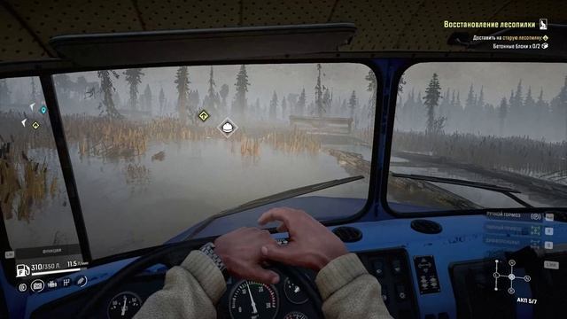 SnowRunner. Мичиган-Восстановление лесопилки