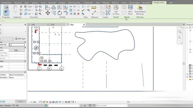Adaptive family cafetria in revit | Revit massing смотреть онлайн