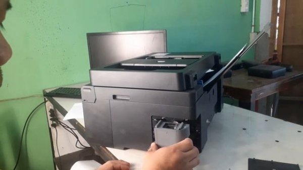 Epson L14150 Reset Maintenance Box / Power Cleaning Problem