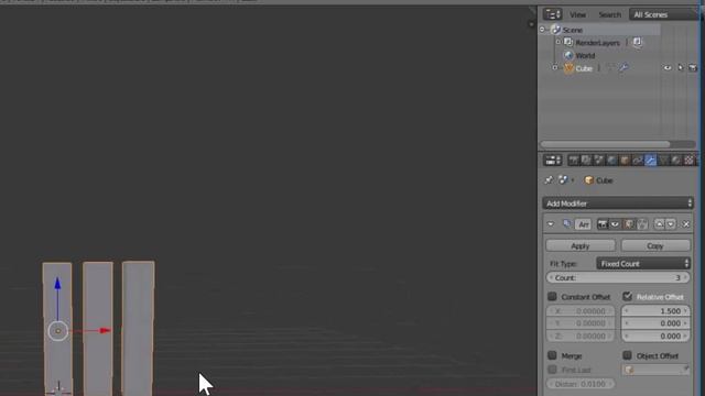 Introduction to the array modifier in Blender смотреть онлайн