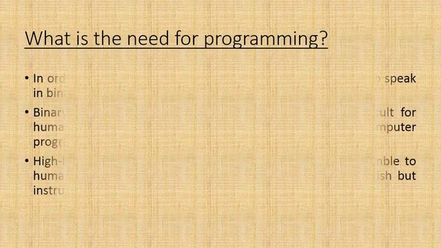 ANSI C Part3 - What is the need for programming?_ چی ضرورت برای برنامهنویسی احساس میشود؟ смотреть онлайн