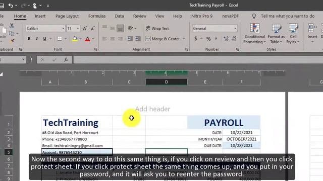 #Security in #Excel: (Part 3) How to #protect a #worksheet by #techtraining смотреть онлайн