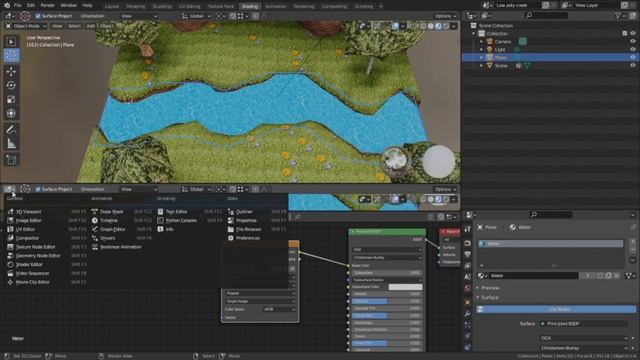 Blender 2.9: How to Quickly Animate Water смотреть онлайн