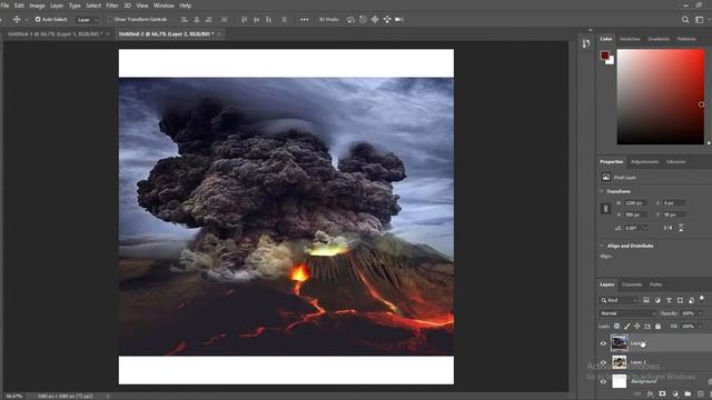 How to use Clipping Mask in Photoshop смотреть онлайн