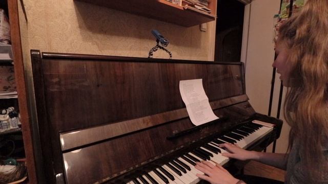 Пианино кавер на Алену Швец - "Кудрявые" (в исполнении Анастасии Разорёновой) смотреть онлайн