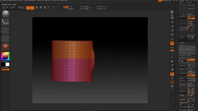 zbrush edge and seams tip смотреть онлайн