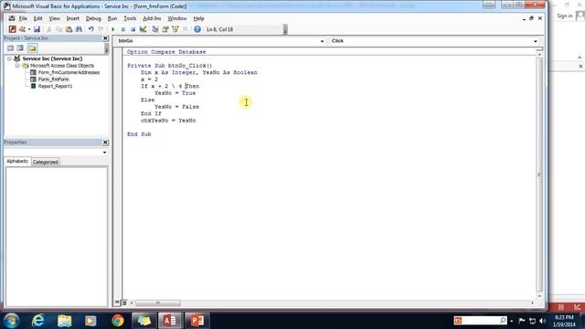 30. VBA - If Statement Part 2 (Programming In Microsoft Access 2013) смотреть онлайн