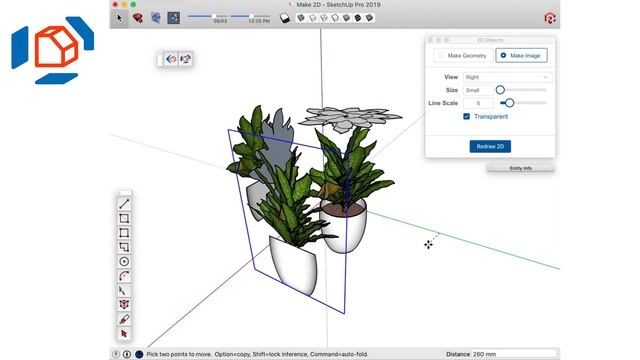 Curic Make2D is now available! Make 2D Objects for SketchUp смотреть онлайн