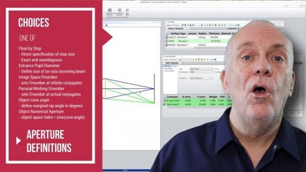 Where Do You Start? Basic Imaging System Setup in Zemax OpticStudio