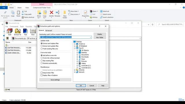 Cara Cepat Extract File RAR/ZIP #extractRAR_kiosbelajar смотреть онлайн