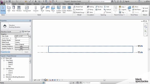 Revit Tutorial: Creating Divisions in a Curtain Wall | Black Spectacles смотреть онлайн