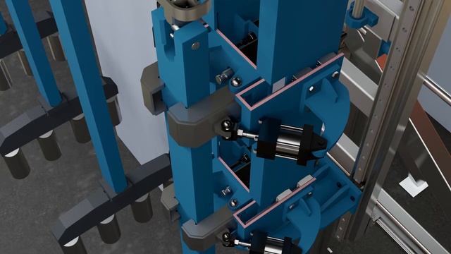 Blender 3D Mechanical Animation | Cut & Weld Station смотреть онлайн