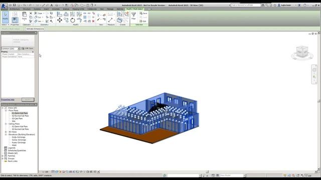 Revit 2015 Eğitimi 24 Kat Çoğaltma смотреть онлайн