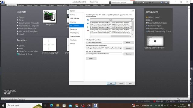 bài 1. chỉnh file thư viện revit смотреть онлайн