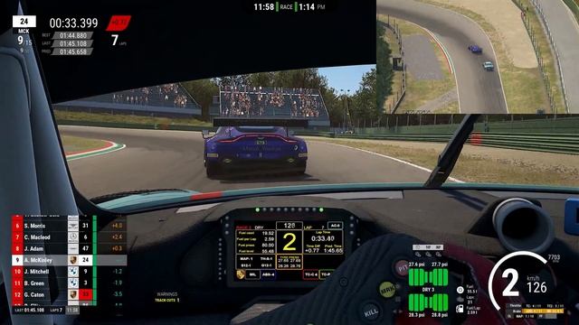 Offline Multiclass Race - Imola - Assetto Corsa Competizione смотреть онлайн