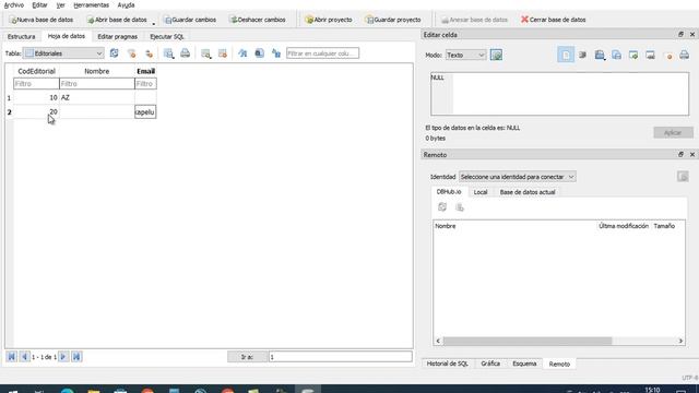 Uso de DB Browser con SQLite смотреть онлайн