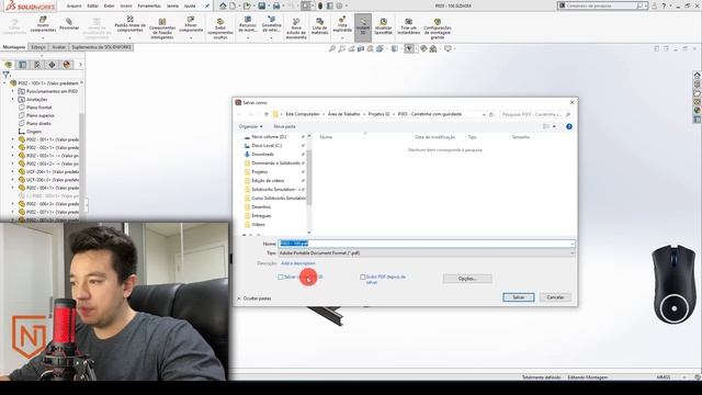 COMO SALVAR UM DESENHO DO SOLIDWORKS EM PDF 3D E IMPRESSIONAR SEUS CLIENTES смотреть онлайн