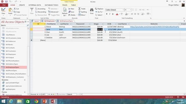 64. SQL WHERE Simple Operators (Programming In Access 2013) смотреть онлайн