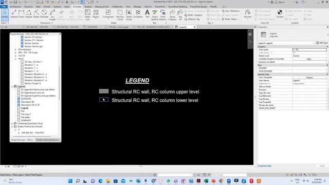 Legend in Revit using filled region смотреть онлайн