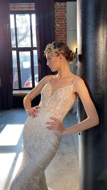 Свадебное платье Аллеанза из коллекции «Musica di Luce» от бренда Divino Rose