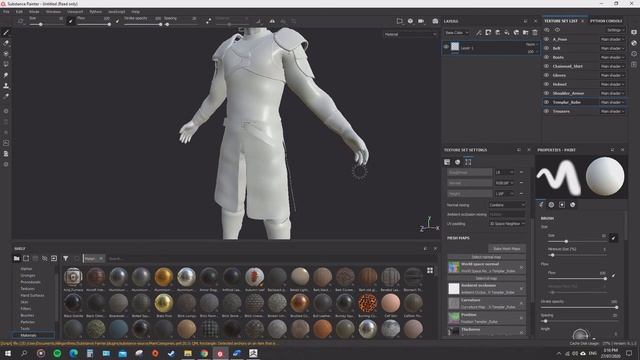 Tutorial 19 - Export FBX to Substance Painter | Character Creator 3 and Zbrush Tutorial смотреть онлайн