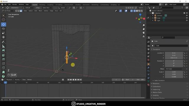 Blender (2.91) Follow path Constraint , object animation follow path (curve), ropeway animation смотреть онлайн