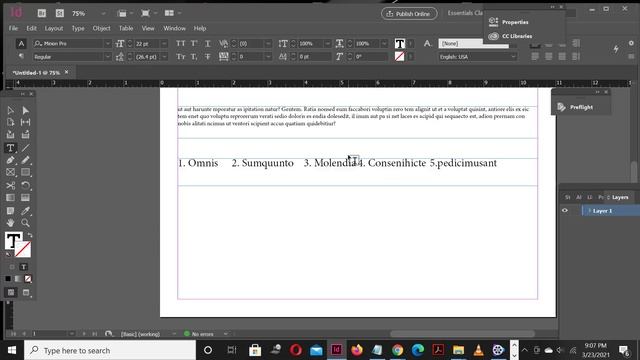 INDESIGN Even Tabs смотреть онлайн