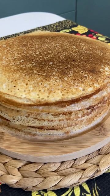 Встречаем широкую масленицу, начинаем печь блины. смотреть онлайн