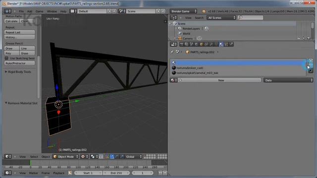 Mesh preparation & ASE export from Blender смотреть онлайн