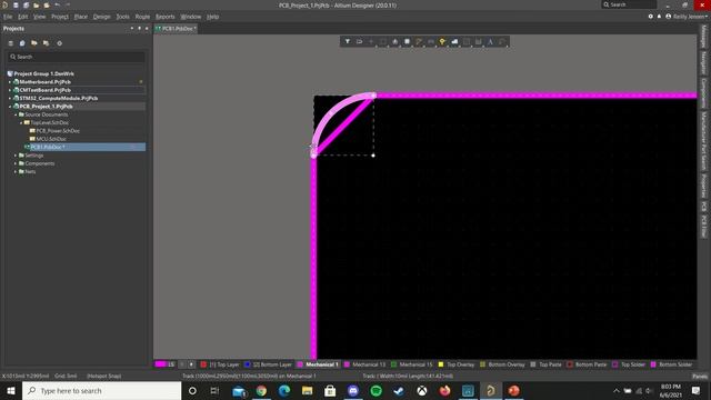 How to Edit Board Shape and Added Rounded Edges in Altium смотреть онлайн