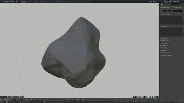 Stone Modeler Demo - Blender Procedural Stone Modeling and Shading смотреть онлайн