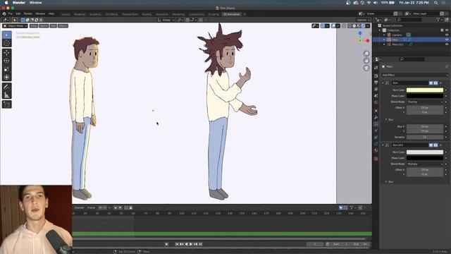 Blender Grease Pencil - INSTANT Lighting AND Shading смотреть онлайн