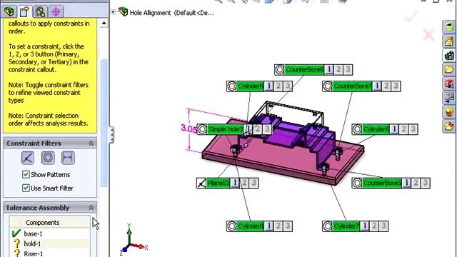SOLIDWORKS Tutorial - Using TolAnalyst смотреть онлайн