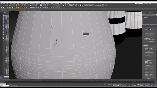 المحاضرة السادسة عشر | 3Ds Max | شرح Modifire (Editable Poly-Edit Vertices) - 03 смотреть онлайн