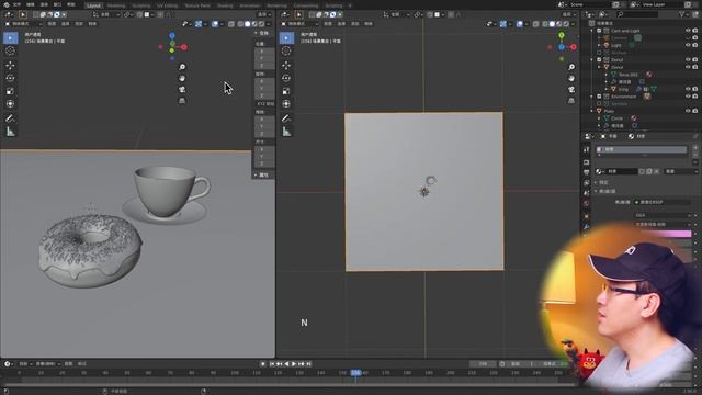 【Blender Guru的甜甜圈教程讲解】18. 构图 смотреть онлайн