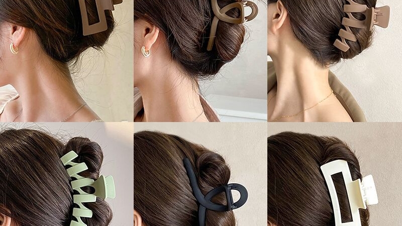 ПРИЧЕСКИ С ЗАКОЛКОЙ-КРАБ смотреть онлайн