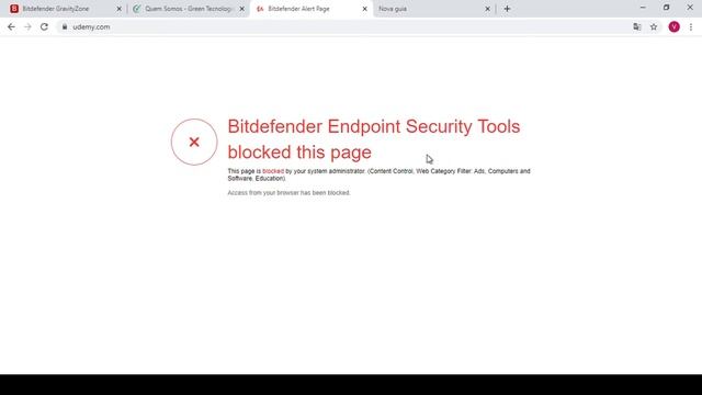 Adicionando Exceções ao bloqueio de sites no Bitdefender GravityZone смотреть онлайн