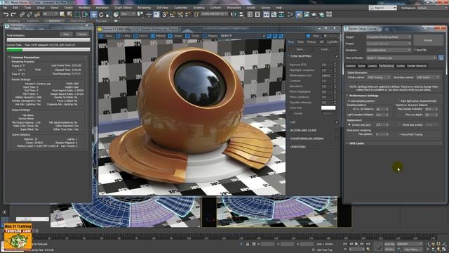 Corona 1.7 in 3ds max 2018 Campionamento смотреть онлайн