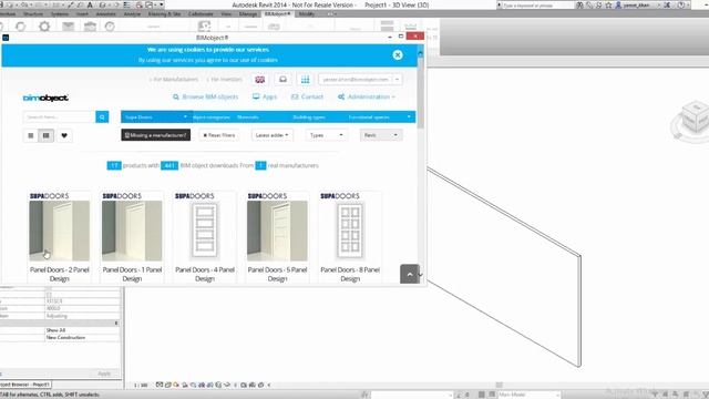 Supa Doors Tutorial for Revit смотреть онлайн
